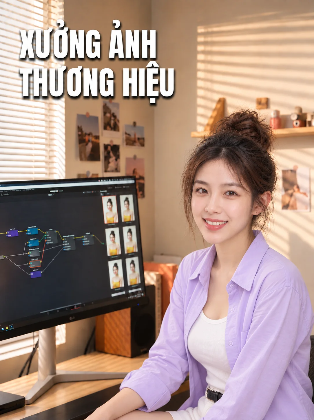 Thương hiệu cá nhân & Text Overlay